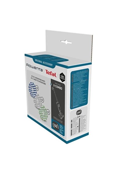 Rowenta Set of 6 mop cloths for X-COMBO GZ3038 vertical vacuum cleaner