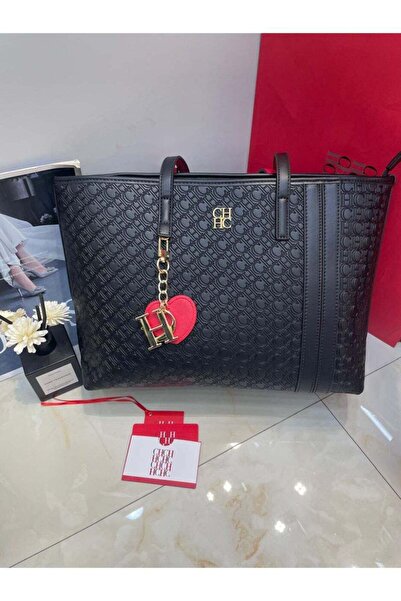 CHCHDIOSA حقيبة كتف CH CH CHCHCH بسحاب معدني ذهبي