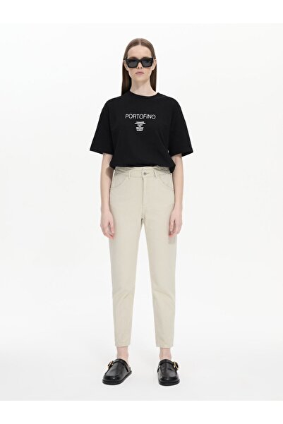 Ltb Calıssa B Papper Bag High Waist Blue Jean Pants