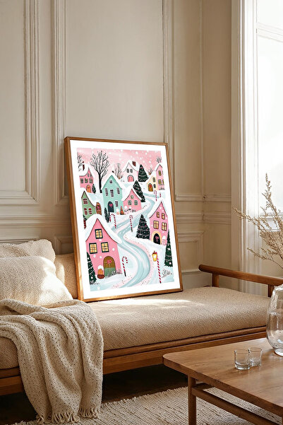 Dekorsiahome Masa dintr-o bucată cu cadru din lemn pentru sufragerie, sufrage...