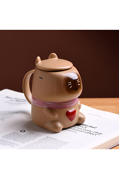 Livava Capybara Ceramic Mug 320 Ml, Coffee, 13X9