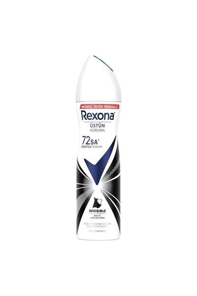 Hype Store Rexona Kadın Sprey Deodorant Invisible Beyaz İz Sarı Leke Karşıtı ...