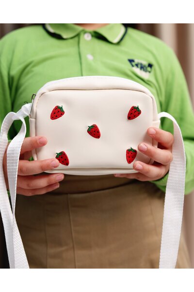 MEYL ÇANTA Girl's Strawberry Shoulder Bag