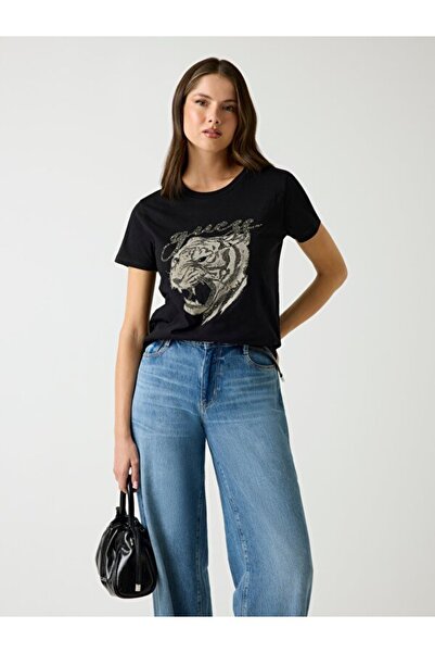 Guess Tiger Women's Regular Fit T-Shirt
