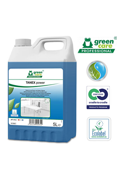 Tana TANEX POWER 5L — Ready-to-use Detergent for Stubborn Marks, Ecolabel & Cradle-to-Cradle