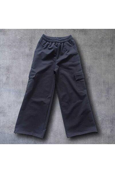 BUTİK AYVİTRİN Cargo Pocket Pants Smoked Color