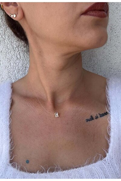 BuinJewellery Zirkon Hayalet Zincir Kolye