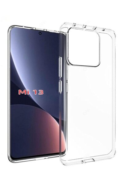 Hype Store Cover Compatible with Communication Mi 13 1mm Super Silicone Trans...