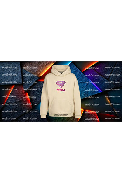 UNIQUE DESIGN Φούτερ Super MOM και Super DAD με τύπωμα