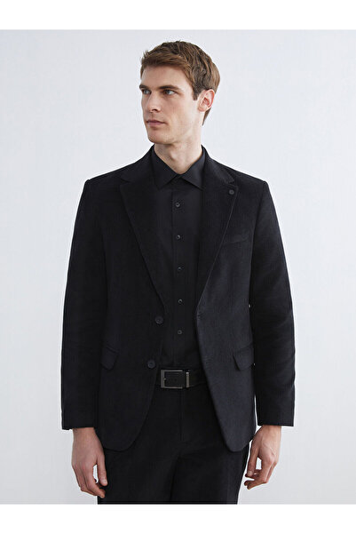 LC Waikiki Özmarka Yeni Sezon Standart Kalıp Kadife Erkek Blazer Ceket