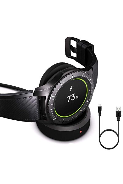 Hepta Collection Galaxy Watch Şarj Istasyonu Gear S2 Gear S3 Gear S4 Gear Spo...