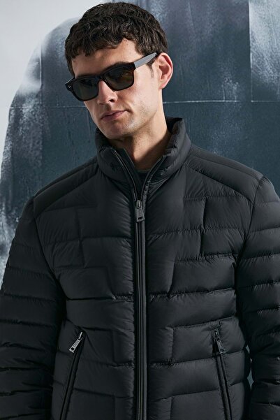 Lufian 112120245 Lukas Goose down Men's Coat Black