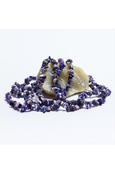 ZERO LAND Lvsqvr Broken Sodalite Natural (01633) Stone 240-Blue