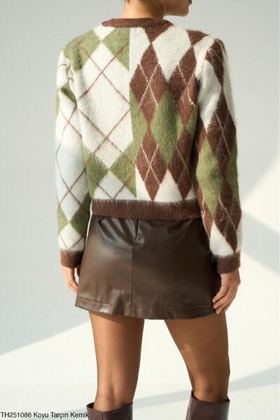 CADDELAMODA Women's Baklava Fleece-Lined Soft Cardigan