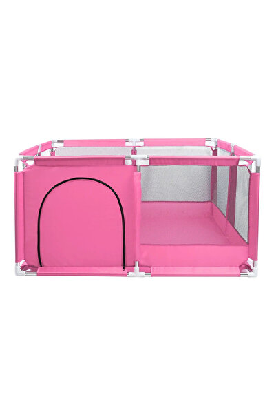 Toyska Children's playpen, 128 x 128 x 65 cm, pink