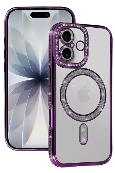 NewFace حافظة LVSQVR لهاتف آيفون 17 من آبل مع تقنية ماجنيتك سيف - (01423) بنف...