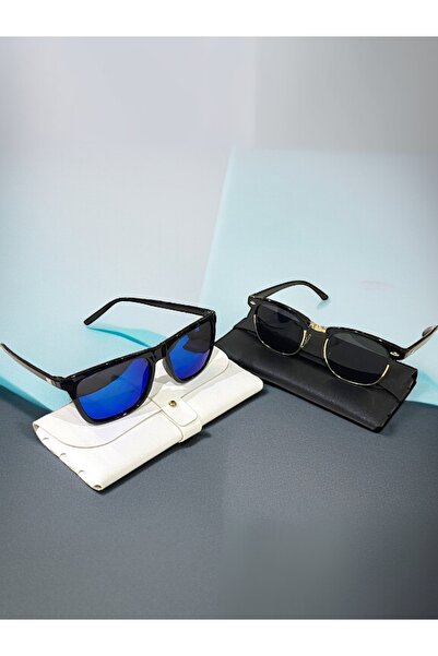 NEW STYLE Men's sunglasses set with UV400 protection, comfortable and suitable for driving, fits most face shapes