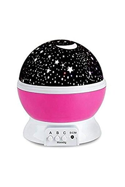 Hype Store Dönen Master Renkli Yıldızlı Gökyüzü Projeksiyon Gece Lambası