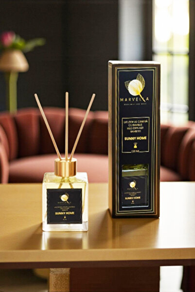 Marvella Premium room freshener, with Bamboo sticks, Sunny Home, 120 ml