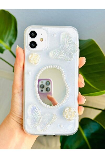 Hype Store Go accessory compatible with iphone 11 3d toy mirror butterfly des...