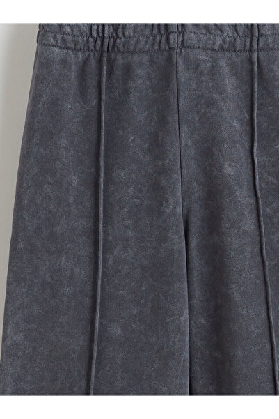 LC Waikiki Batik Patterned Girl's Sweatpants with Elastic Waist