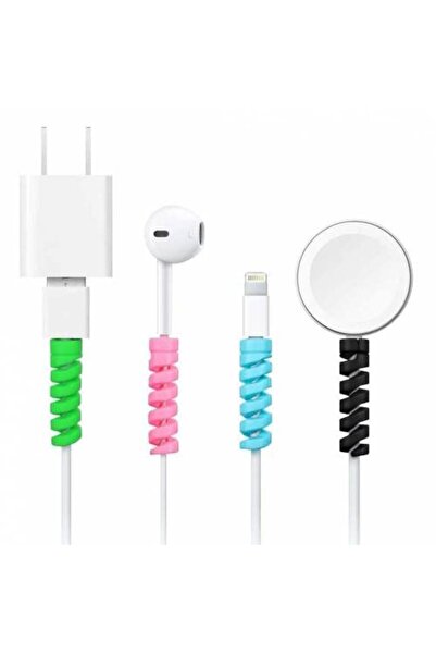 Hype Store Inovaxis Universal 4-Pack Spiral Colorful Cable Protector