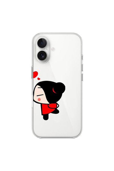 Dali Design حافظة شفافة متوافقة مع iPhone 16 بتصميم Couple Garry 2