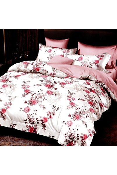 Casa Creative Elegance Pucioasa Double bed linen, satin cotton, double-sided, 4 pieces