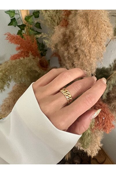 xUPING Altın Kaplama Gurmet Model Yüzük 14KRengindedir