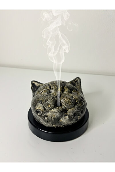 OKALIPTUS YOGA Kedi Figürlü Geri Akış Tütsülük