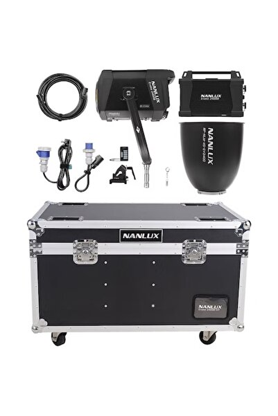 AcarFilm Lampă LED bicoloră Nanlux Evoke 2400B + reflector 45 + geantă de tra...