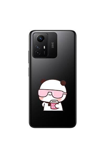 Dali Design حافظة شفافة متوافقة مع هاتف Xiaomi Redmi Note 12S بتصميم زوجي تيد...