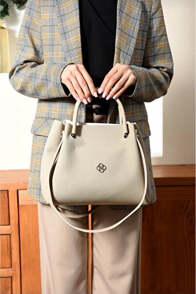 MY VİNTAGE Women's Shoulder Bag Briefcase School Large Bag