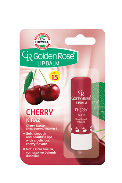 Golden Rose 4 Pcs Lip Balm Cherry Spf15