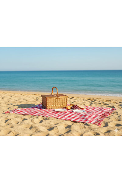 Ta-Fu Global Picnic Table Cover (with Fringe Ties) 140 cm