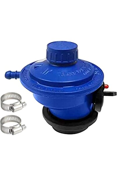 Generic GAS REGULATOR, Patio Gas Regulator with Clip and 2-Meter Hose (20-90 mBar)