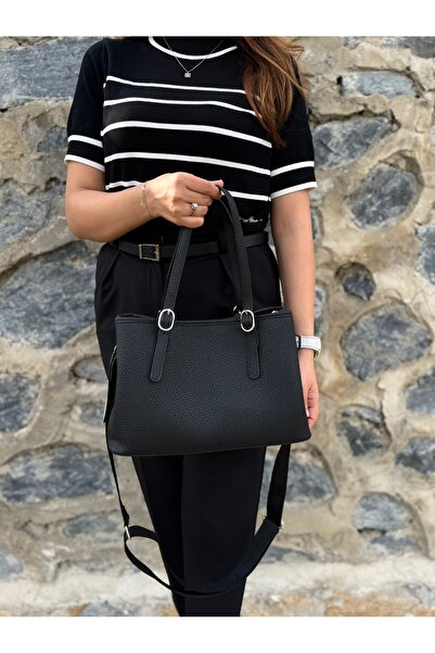 Just Polo Women's New Season Large Size Soft Leather Luxury Hand & Shoulder Bag Shopper