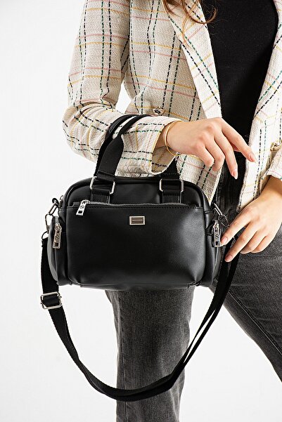 Ayakkabı Fuarı Elit 25Ksnm1422C Women's Shoulder Bag Black