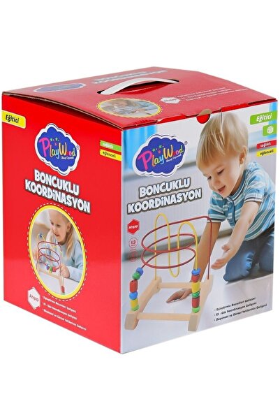 JOYFUL CHİLD Toy Wooden Bead Coordination