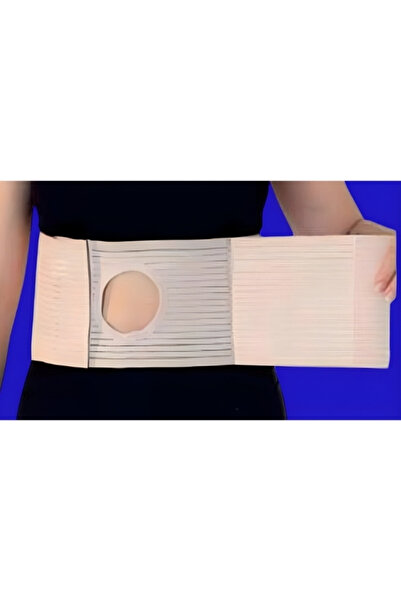 SZG MEDİKAL S1-1609 Stoma ve Kolostomi Korsesi (16 cm) - Ostomi Destek Kemeri