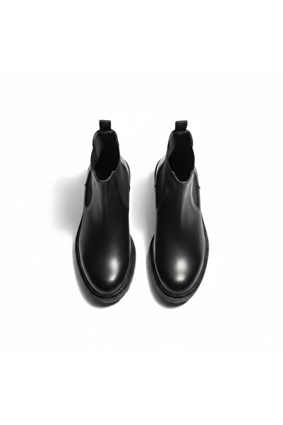 NOVEZA 35-43 Hakiki Deri Kadın Lastikli Chelsea Bot – Vera Model