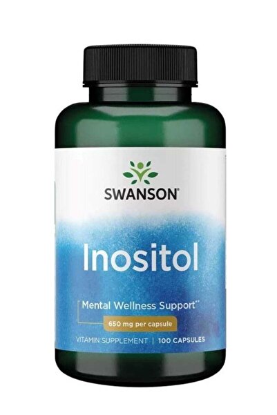 SWANSON إينوزيتول 650 مجم 100 كبسولة