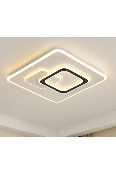 Ece Aydınlatma Stark Plafonyer Modern Ultra Power 3 Renk Ledli Avize