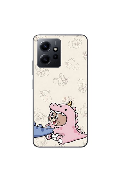 Dali Design حافظة شفافة متوافقة مع هاتف Xiaomi Redmi Note 12 بتصميم Couple Je...