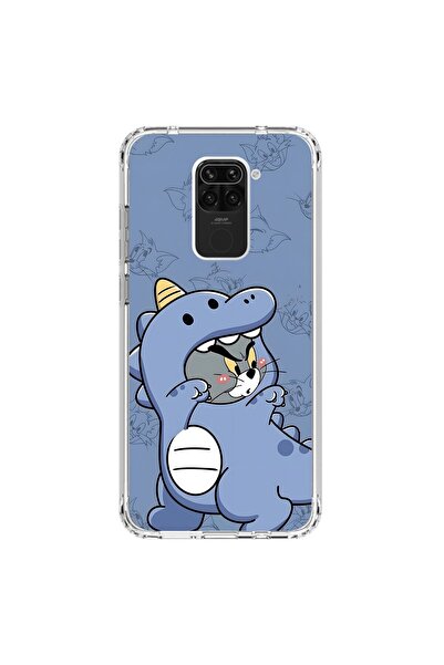 Dali Design حافظة شفافة متوافقة مع هاتف Xiaomi Redmi Note 9S بتصميم Couple Tom 1