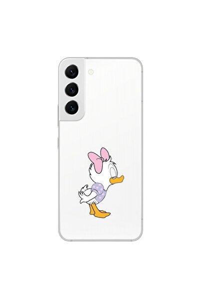 Dali Design حافظة شفافة متوافقة مع هاتف سامسونج جالاكسي S22 بتصميم Couple Duck 1