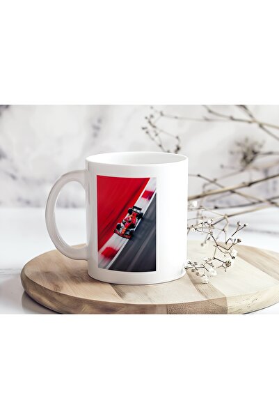 Beramussa كوب سيارة فيراري F1 باللون الأحمر والأسود - تصميم مميز خاص لمحبي ال...