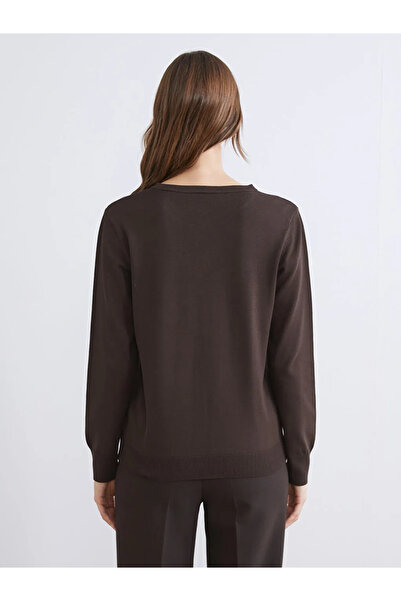 LC Waikiki Crew Neck Women's Knitwear Cardigan