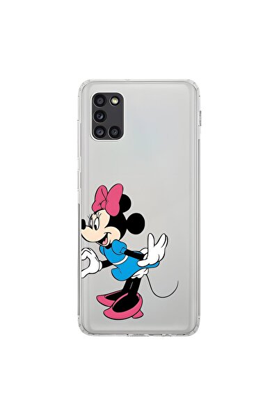 Dali Design حافظة شفافة متوافقة مع هاتف سامسونج جالاكسي A31 بتصميم Couple Min...