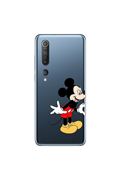 Dali Design حافظة شفافة متوافقة مع هاتف Xiaomi Mi 10 بتصميم Couple Mickey 1
